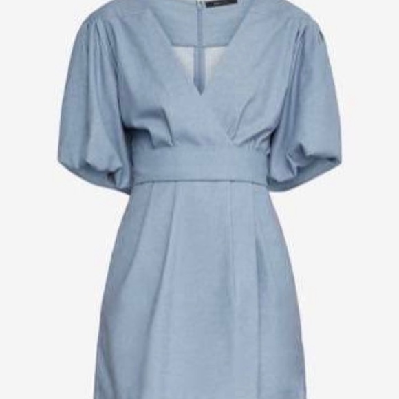 🔥🔥 BCBGMAXAZRIA Chambray Romper 🔥🔥 - Picture 3 of 7